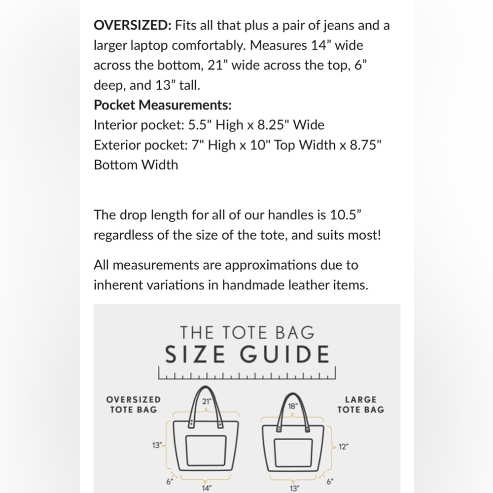 PLG Oversize Mango Zip Tote - Picture 5 of 5